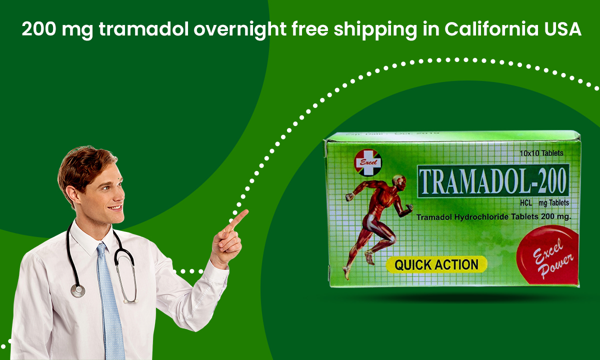 200 mg tramadol overnight free shipping in California USA